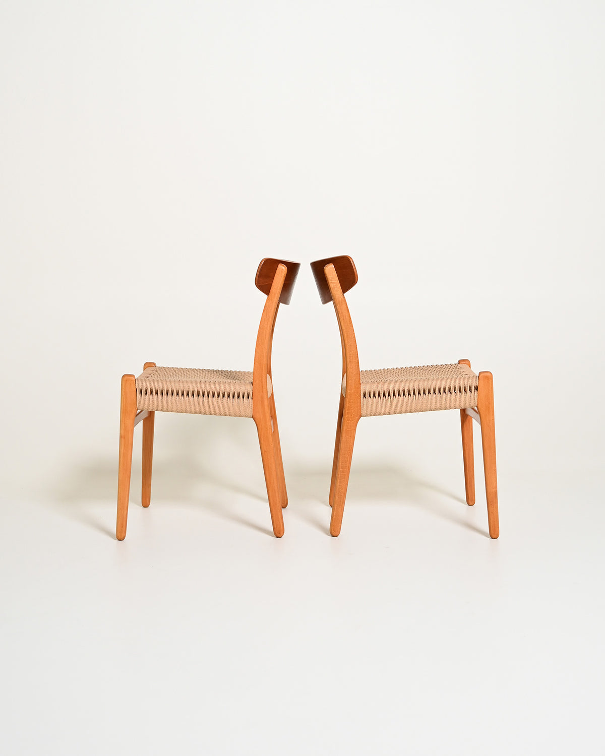 Set di 6 sedie “CH23” di Hans J. Wegner per Carl Hansen & Søn, anni '50