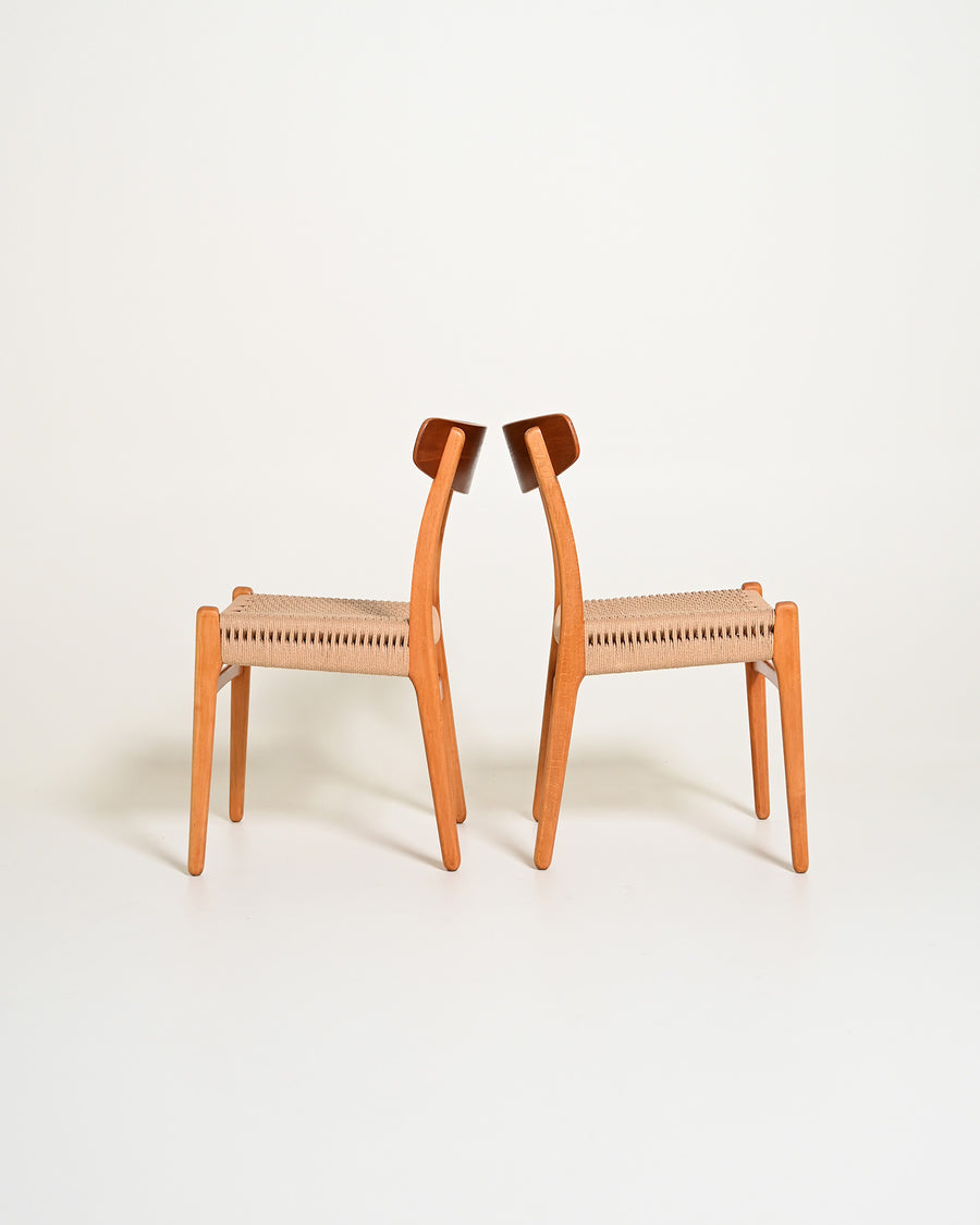 Set di 6 sedie “CH23” di Hans J. Wegner per Carl Hansen & Søn, anni '50