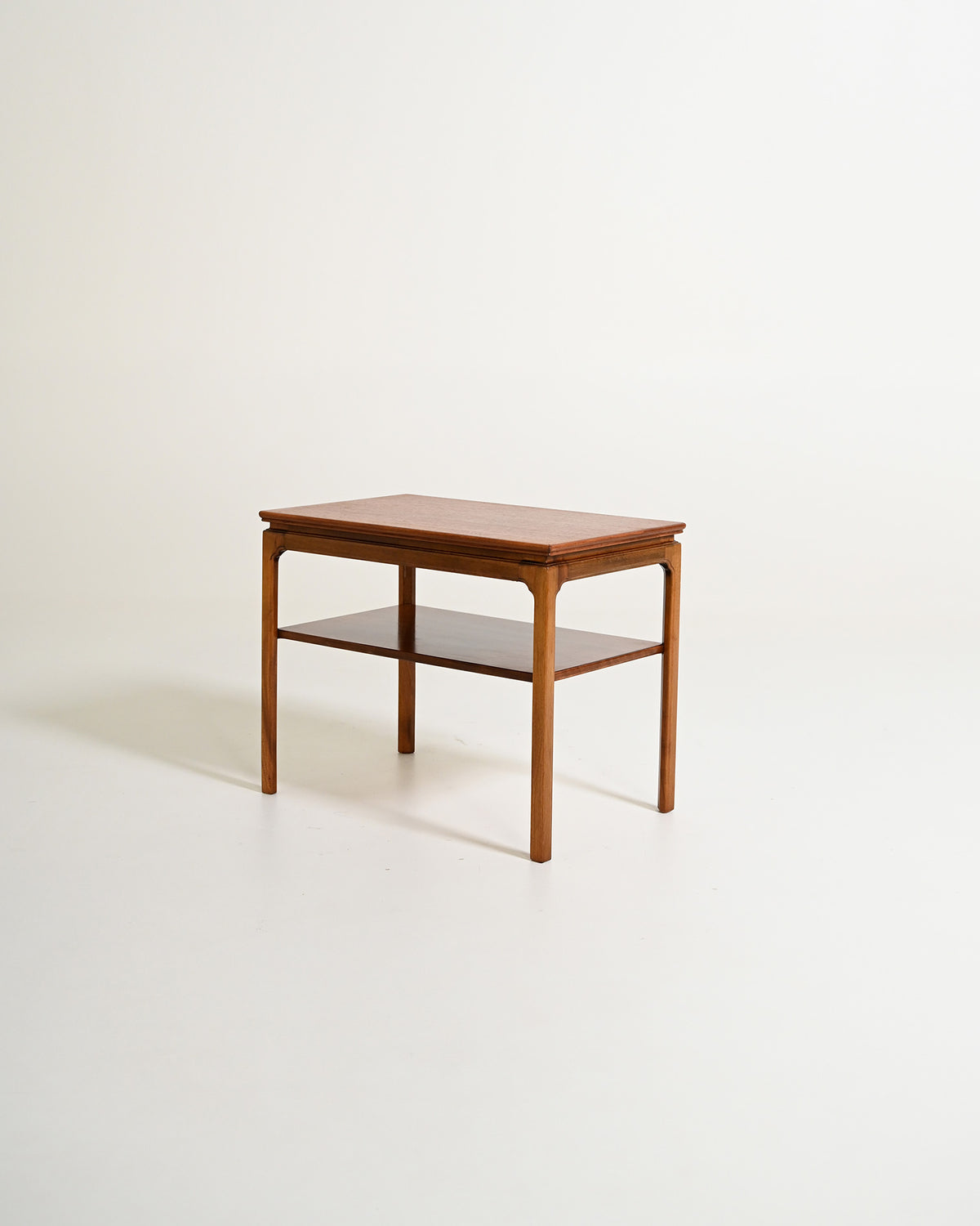 Tavolino scandinavo in mogano, anni '50-'60