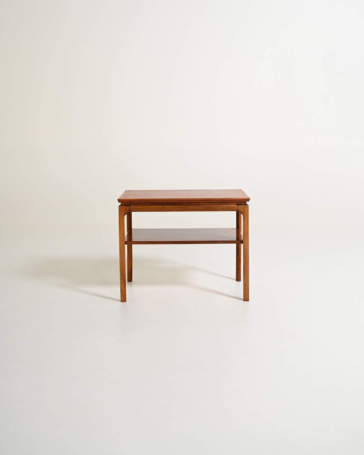 Tavolino scandinavo in mogano, anni '50-'60