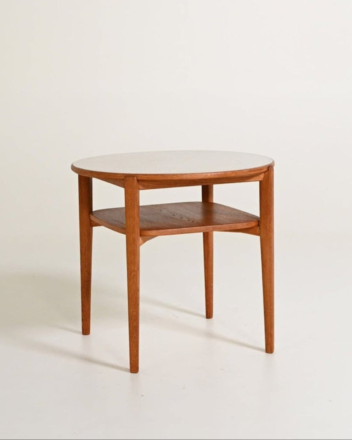 Tavolino in rovere e laminato, Ferdinand Lundqvist, anni '50-'60