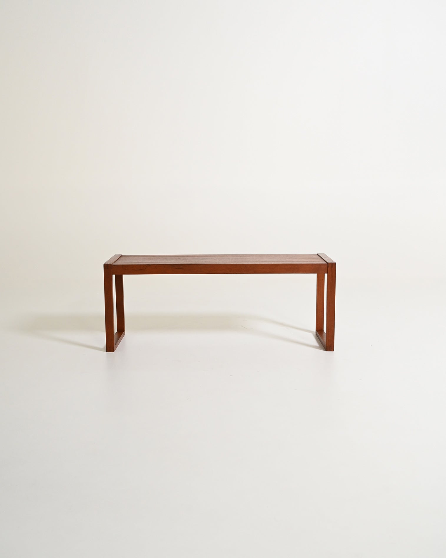 Panca in teak scandinava, anni '60