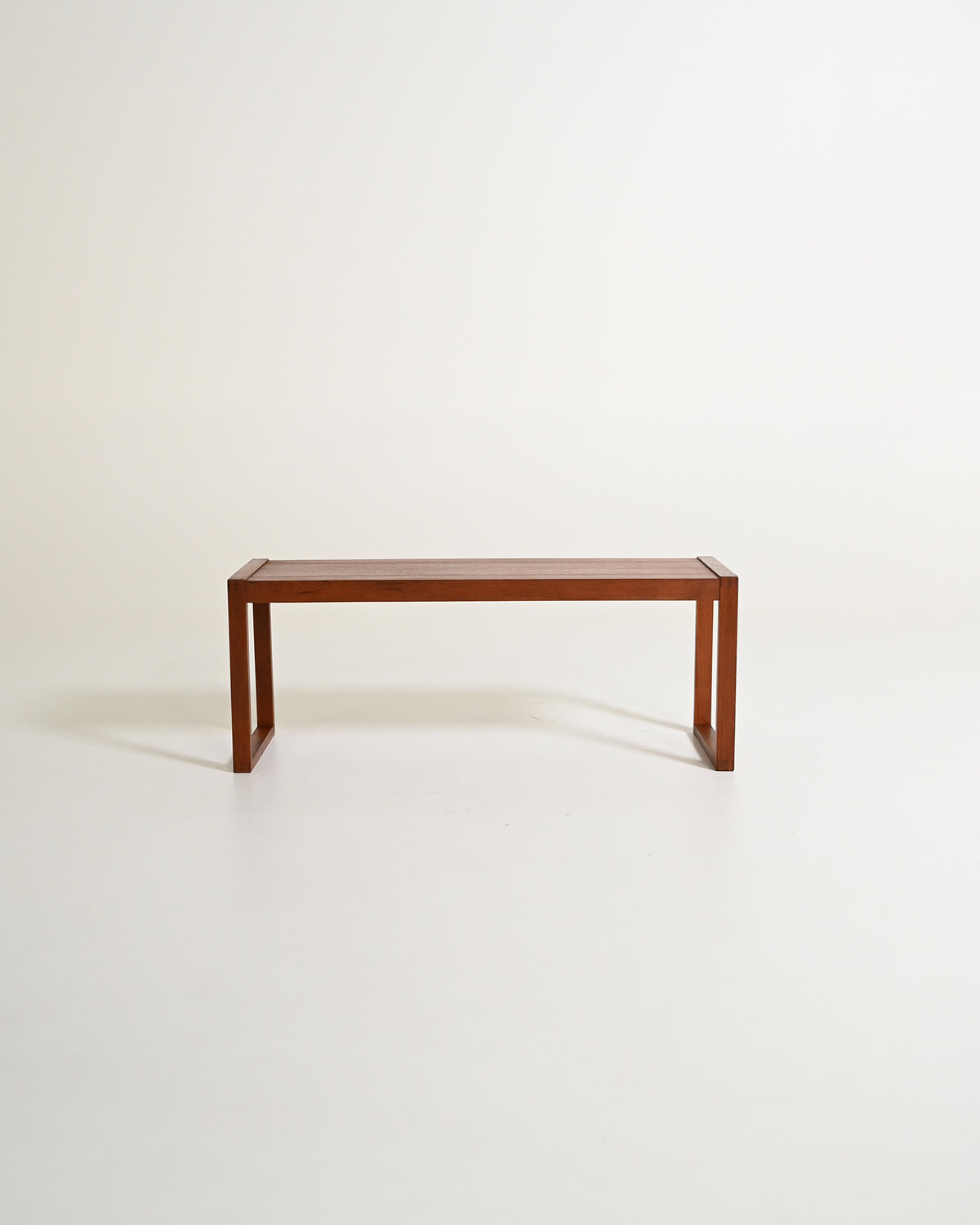 Panca in teak scandinava, anni '60