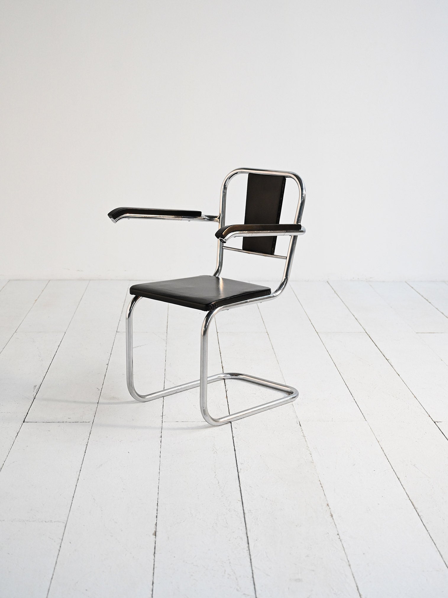 Poltrona cantilever scandinava in stile Bauhaus, anni 30 1
