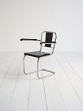 Poltrona cantilever scandinava in stile Bauhaus, anni 30 1