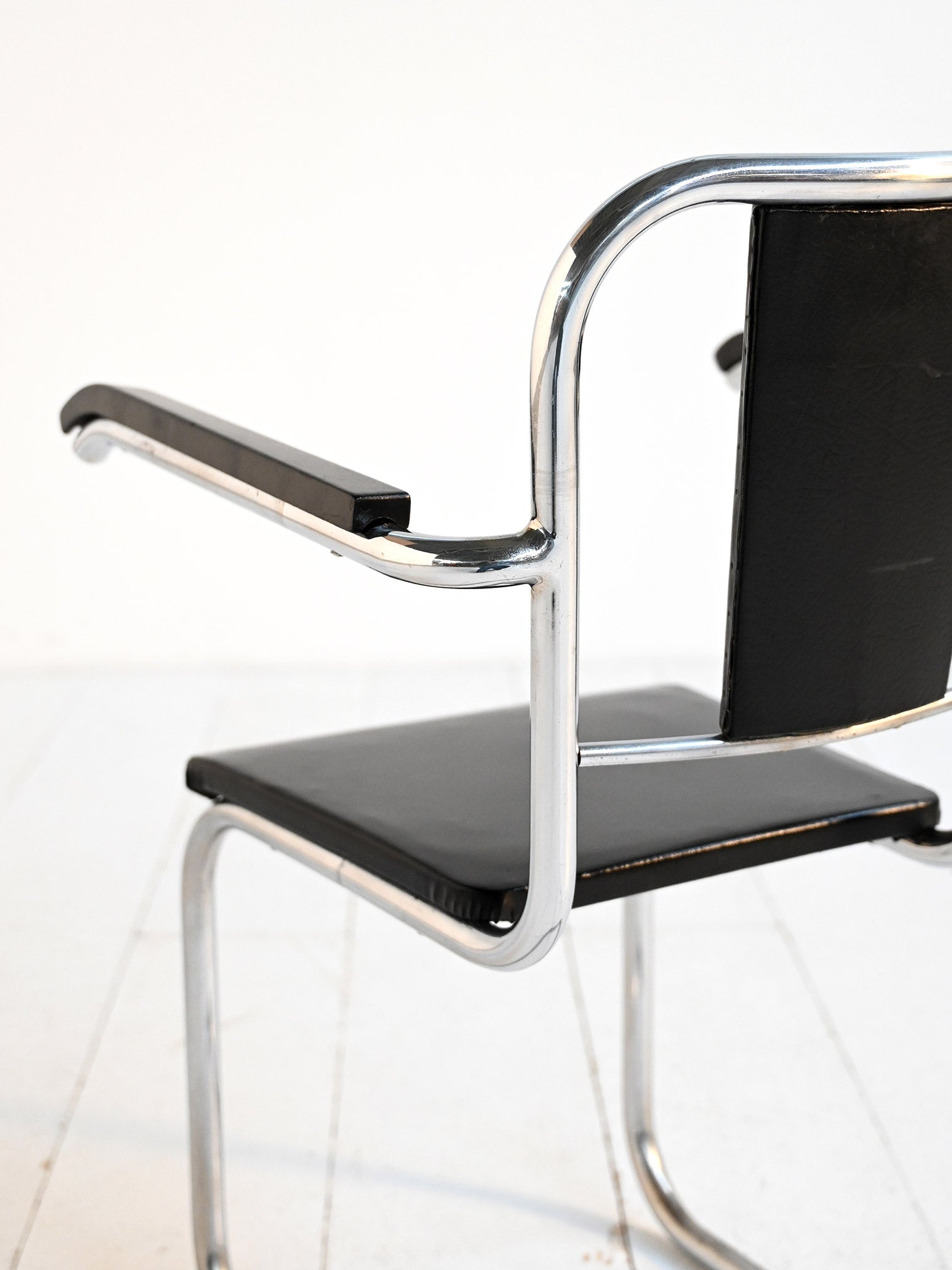 Poltrona cantilever scandinava in stile Bauhaus, anni 30 4