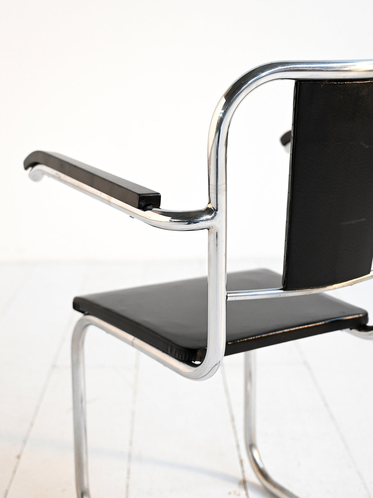 Poltrona cantilever scandinava in stile Bauhaus, anni 30 4