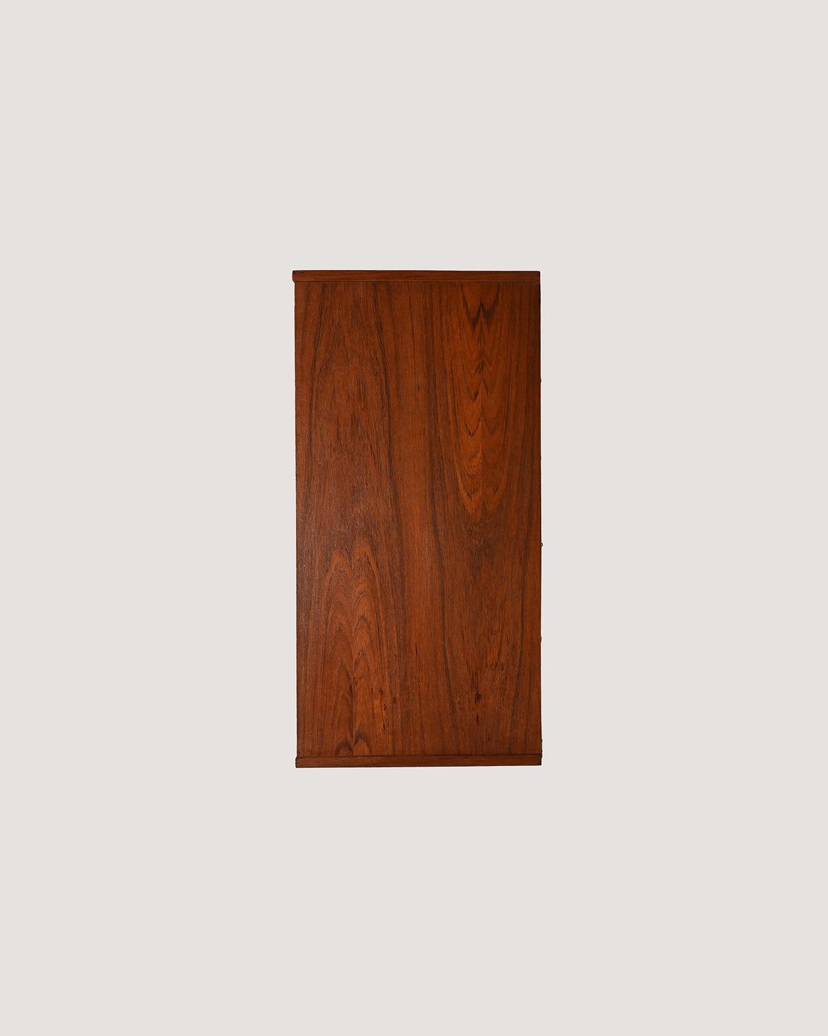 Cassettiera scandinava in teak e rovere, anni '60