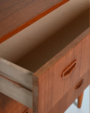 Cassettiera svedese in teak, anni '50