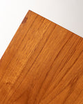 Sideboard scandinavo in teak con cassetti a tegola, metà Novecento