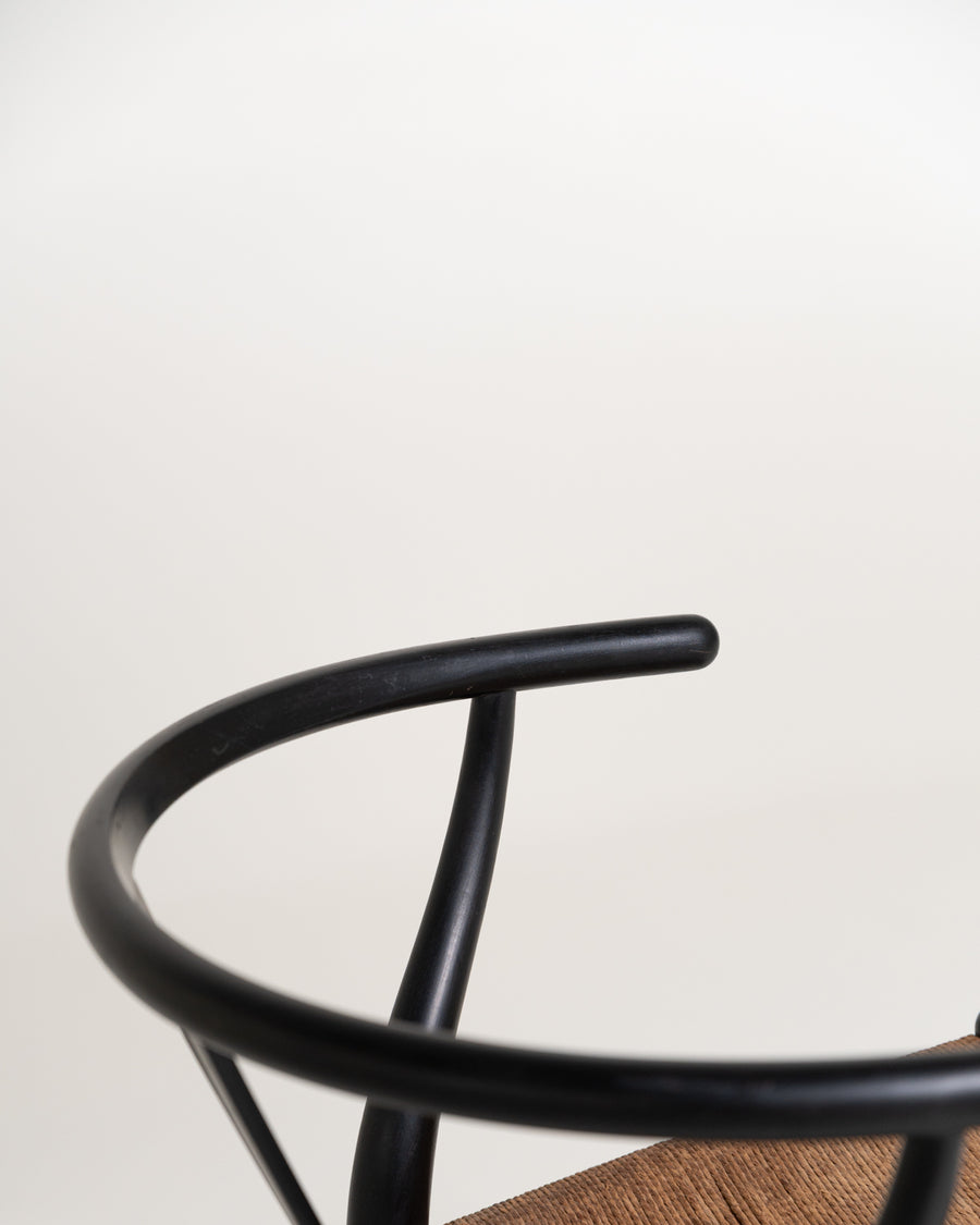 Set di 2 sedie “Wishbone Chair” “CH24” di Hans J. Wegner, anni '50