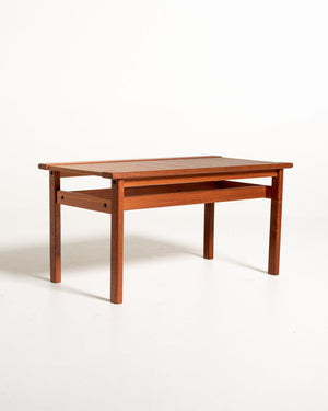 Panchetta scandinava a listelli in teak, anni ’60