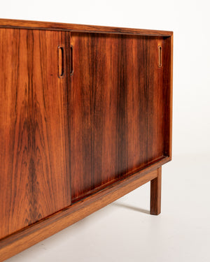 Sideboard scandinavo in palissandro, anni ’70
