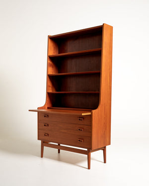 Libreria “Bornholmereolen” di Johannes Sorth per Bornholms Møbelfabrik, anni ’50/’60