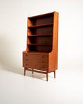 Libreria “Bornholmereolen” di Johannes Sorth per Bornholms Møbelfabrik, anni ’50/’60