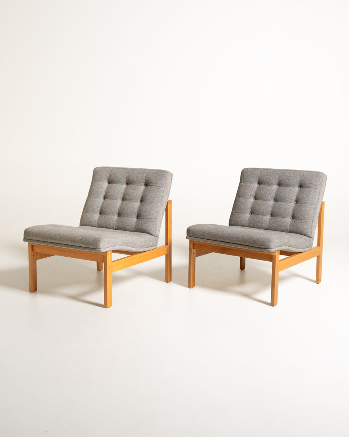 Coppia di poltrone “Moduline” di Torben Lind e Ole Gjerløv-Knudsen per France & Søn, Danimarca, anni ’60