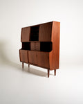 Highboard danese in teak con vano bar