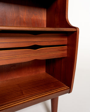 Highboard danese in teak con vano bar
