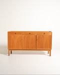 Sideboard in rovere di Skaraborgs Möbelindustri, Svezia, anni ’60