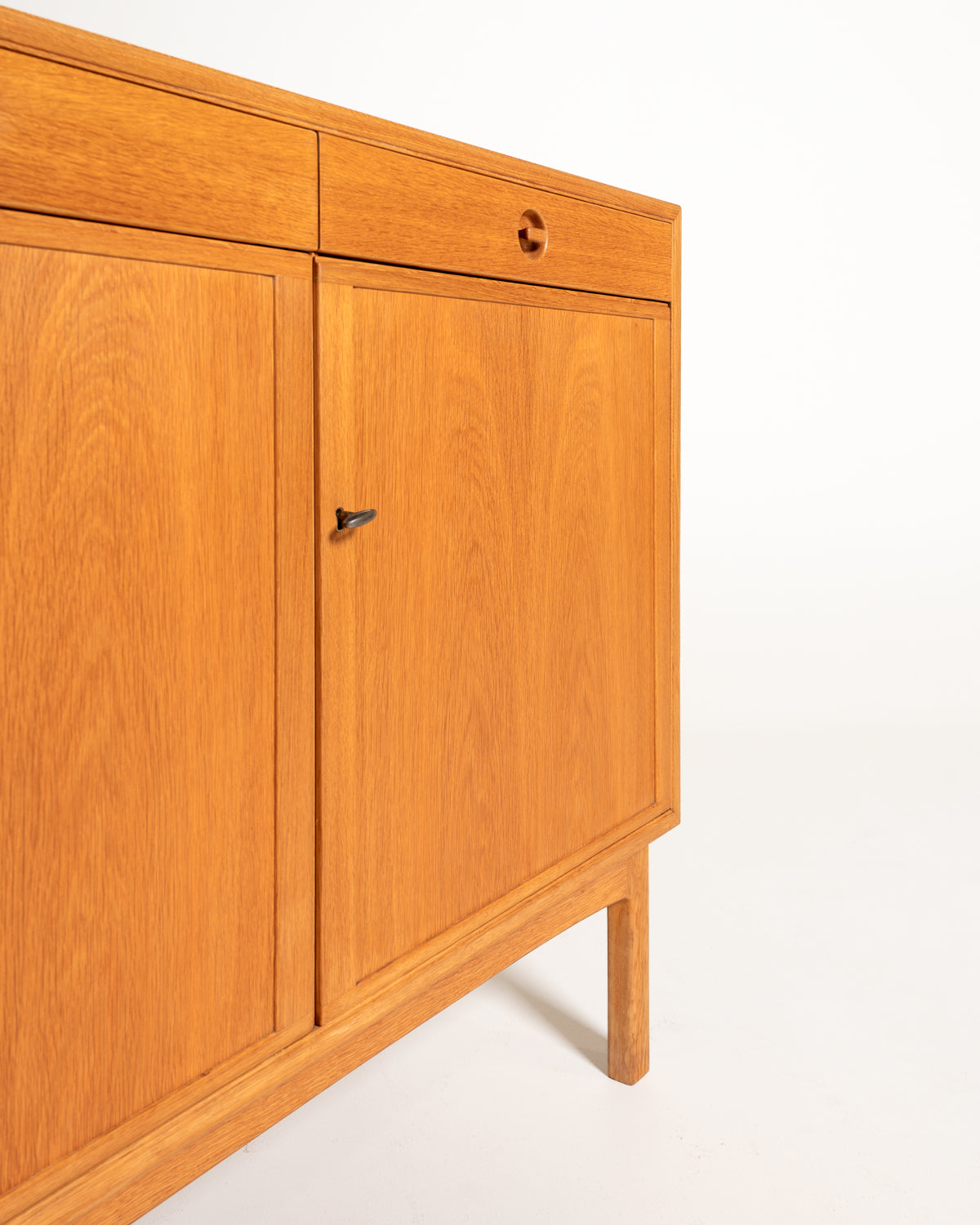 Sideboard in rovere di Skaraborgs Möbelindustri, Svezia, anni ’60