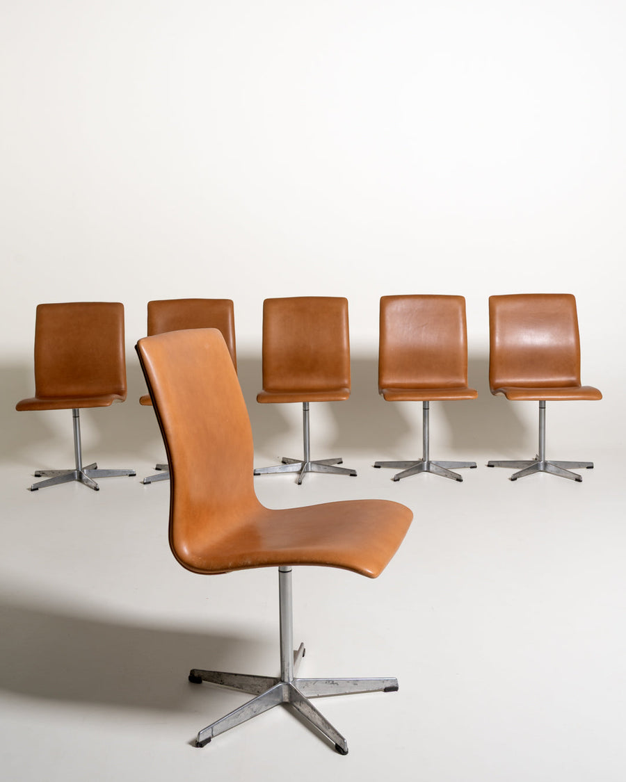 Sedie “Oxford” di Arne Jacobsen per Fritz Hansen, 1969
