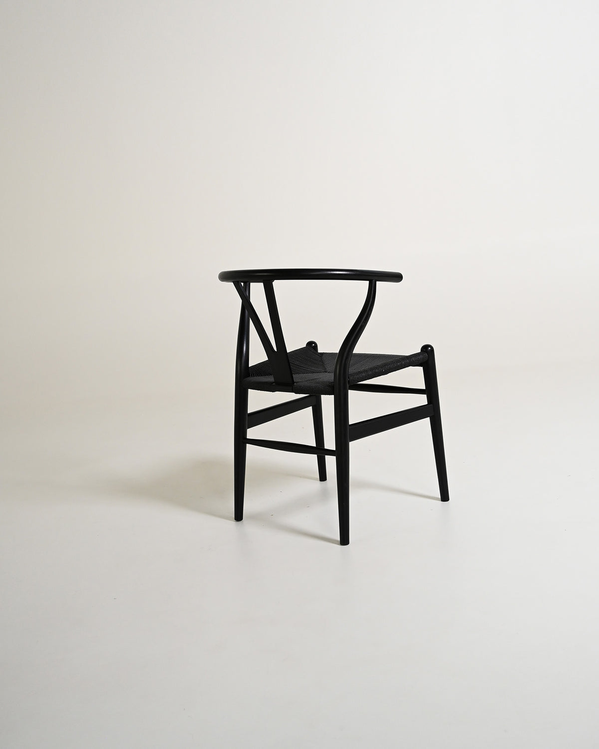 Set di 8 sedie “Wishbone Chair” “CH24” di Hans J. Wegner, anni '90