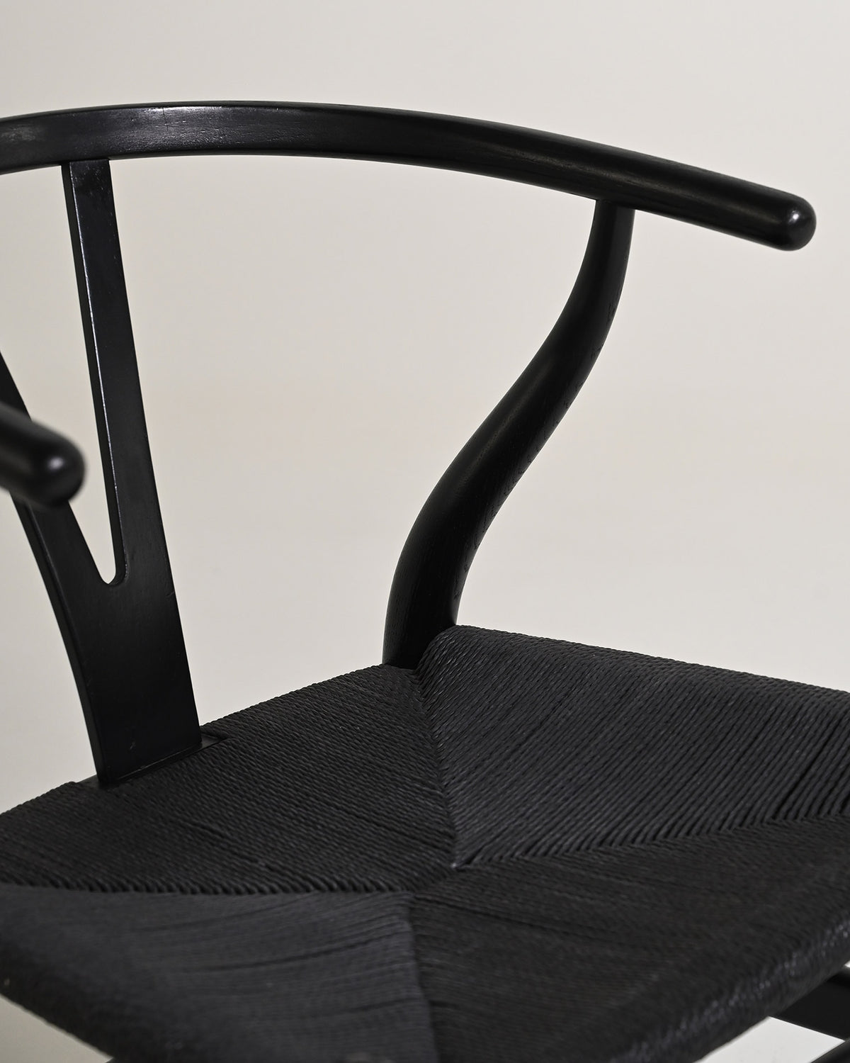 Set di 8 sedie “Wishbone Chair” “CH24” di Hans J. Wegner, anni '90