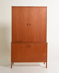 Armadio scandinavo in teak, anni '60