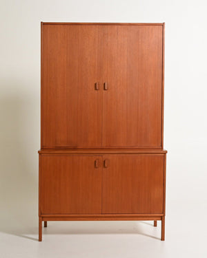 Armadio scandinavo in teak, anni '60
