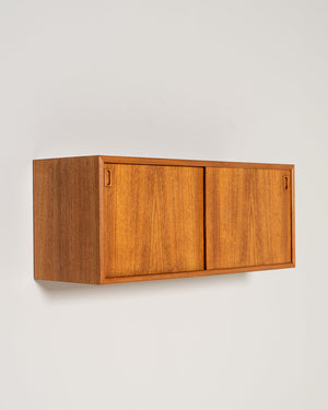 Piccolo cabinet pensile in teak, Scandinavia, anni ’60
