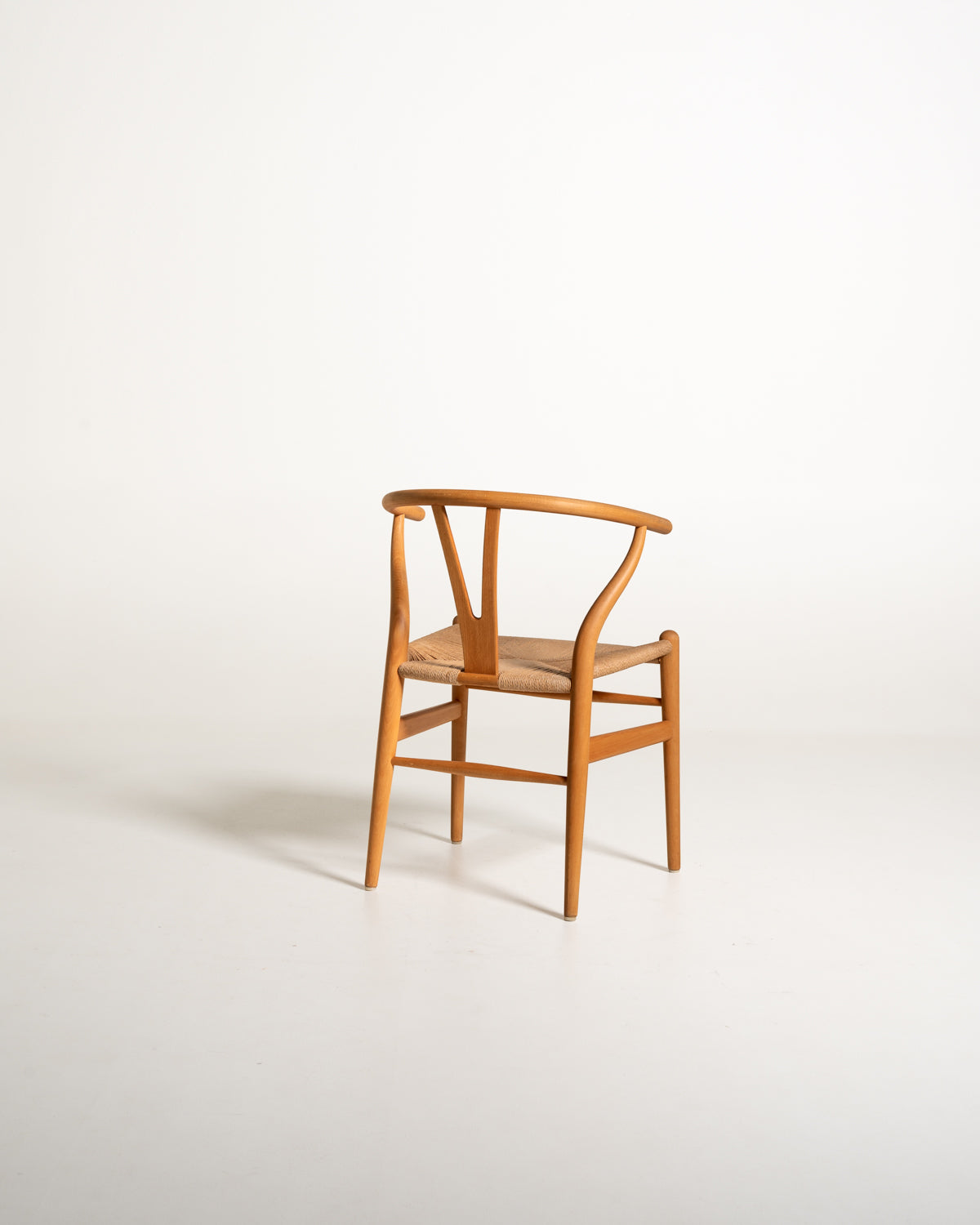 Set di quattro CH24 “Wishbone Chair” di Hans J. Wegner, design 1950
