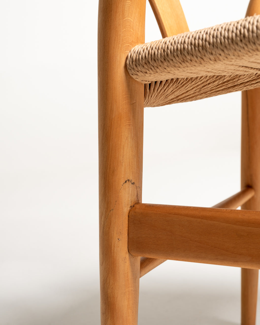Set di quattro CH24 “Wishbone Chair” di Hans J. Wegner, design 1950