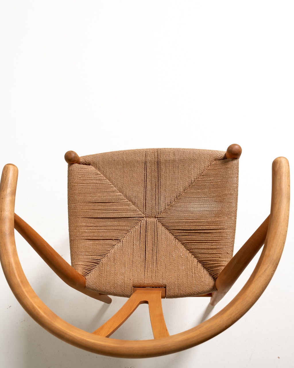 Set di quattro CH24 “Wishbone Chair” di Hans J. Wegner, design 1950