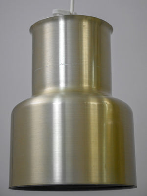 Coppia di lampade a sospensione vintage oro 3