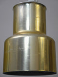 Coppia di lampade a sospensione vintage oro 4