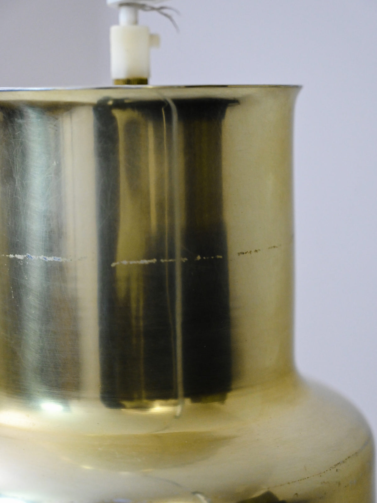 Coppia di lampade a sospensione vintage oro 10