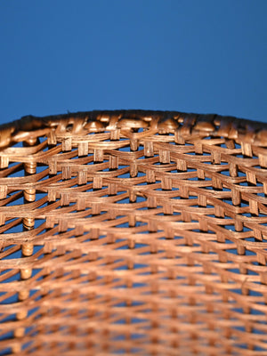 Lampada a piantana con paralume in rattan 8