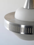 Lampade a sospensione in vetro e metallo 4