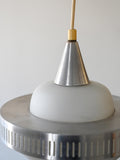 Lampade a sospensione in vetro e metallo 5