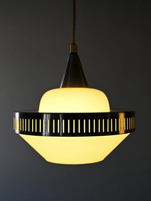Lampade a sospensione in vetro e metallo 7