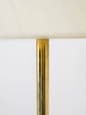 Lampada da terra vintage con base oro 5