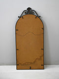 Specchio nordico in metallo anni '50 – Design vintage 4