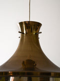 Lampada a sospensione dorata vintage 5